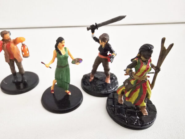 Arkham Horror minijature (2. set) obojane 2