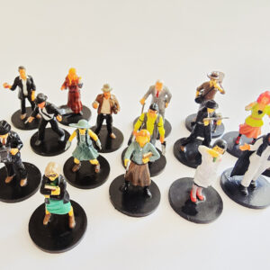 Arkham Horror minis (1st set) colored