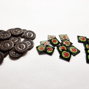 7 Wonders Leaders and Edifice token deluxification